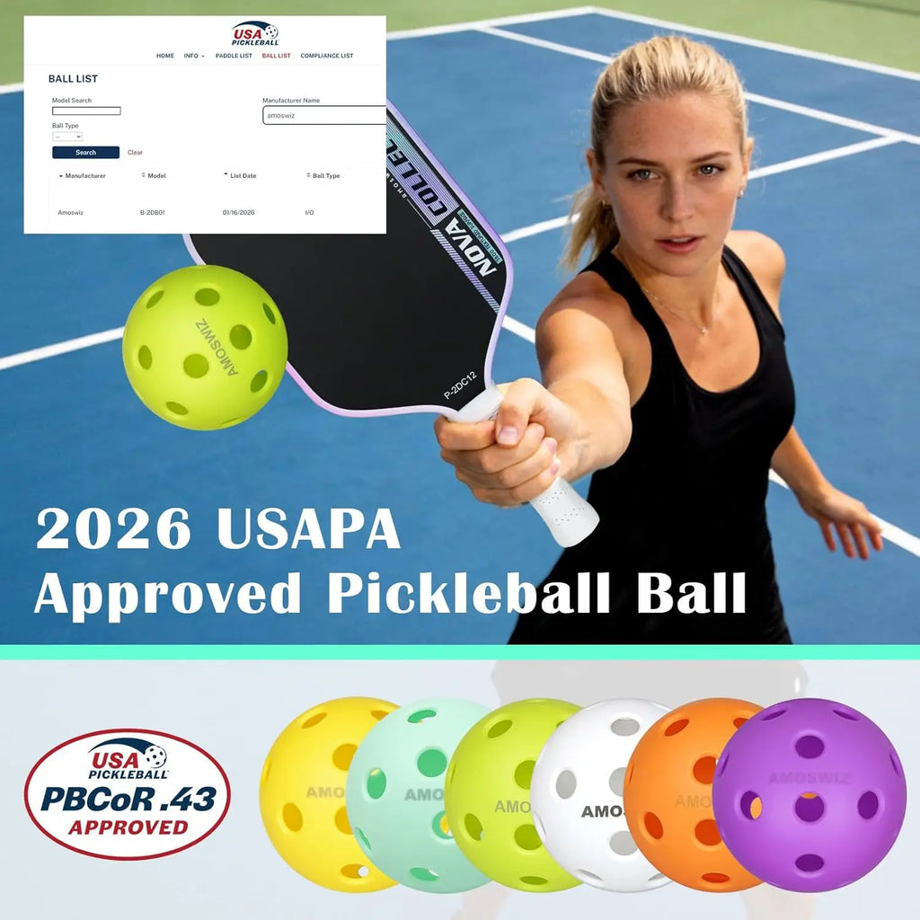 Indoor USAPA Balls - Well Pickle 
