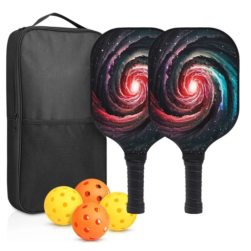 Carbon Pickleball Paddle Set