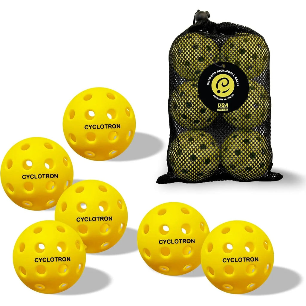 6 Pack Pickleballs