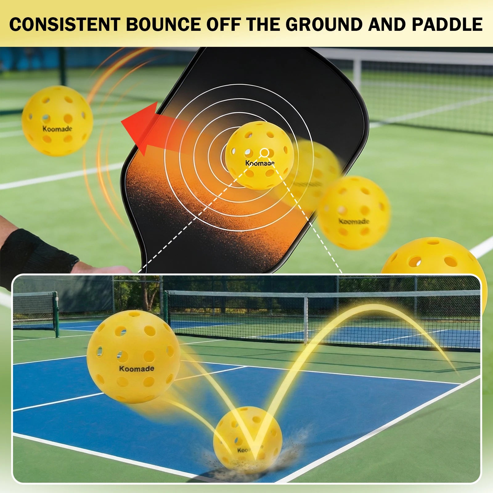 KOOMADE Pickleball Set - Well Pickle 