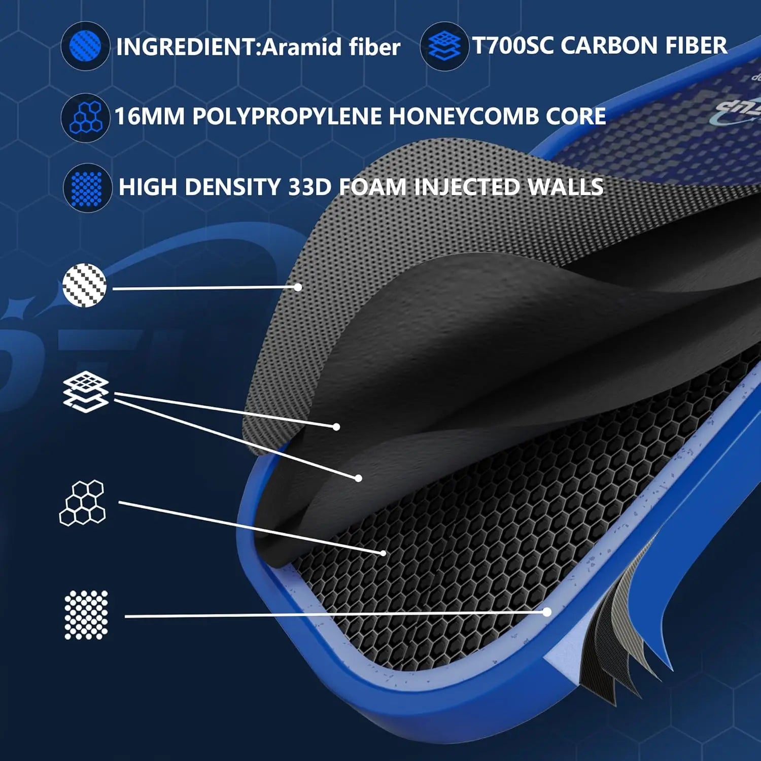 USA Approved 16mm Paddle