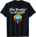 Retro Pickle Pickleball Tee