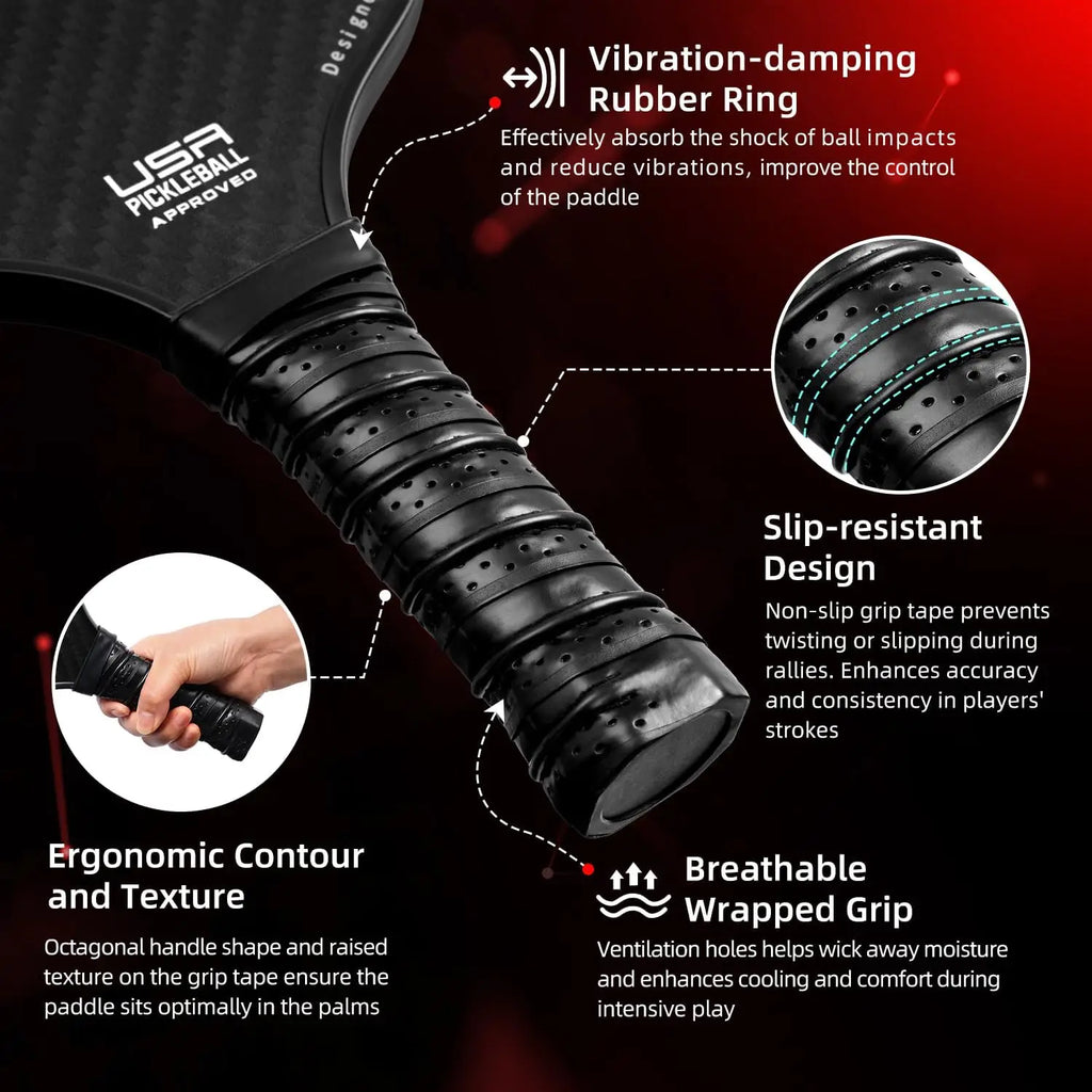 USAPA Fiberglass Paddle Set