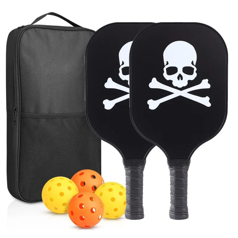 Carbon Pickleball Paddle Set