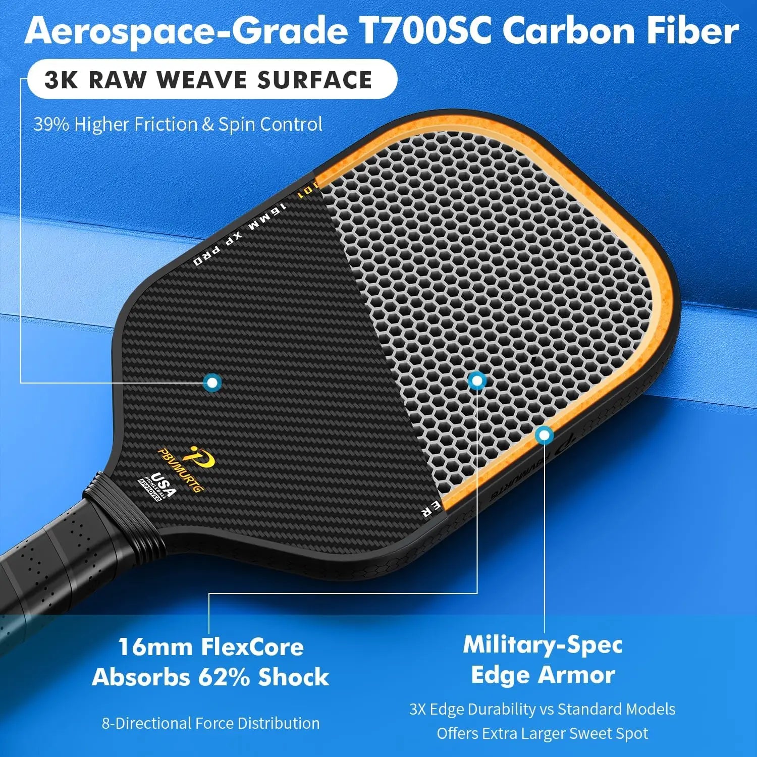 Raw Carbon Spin Paddle