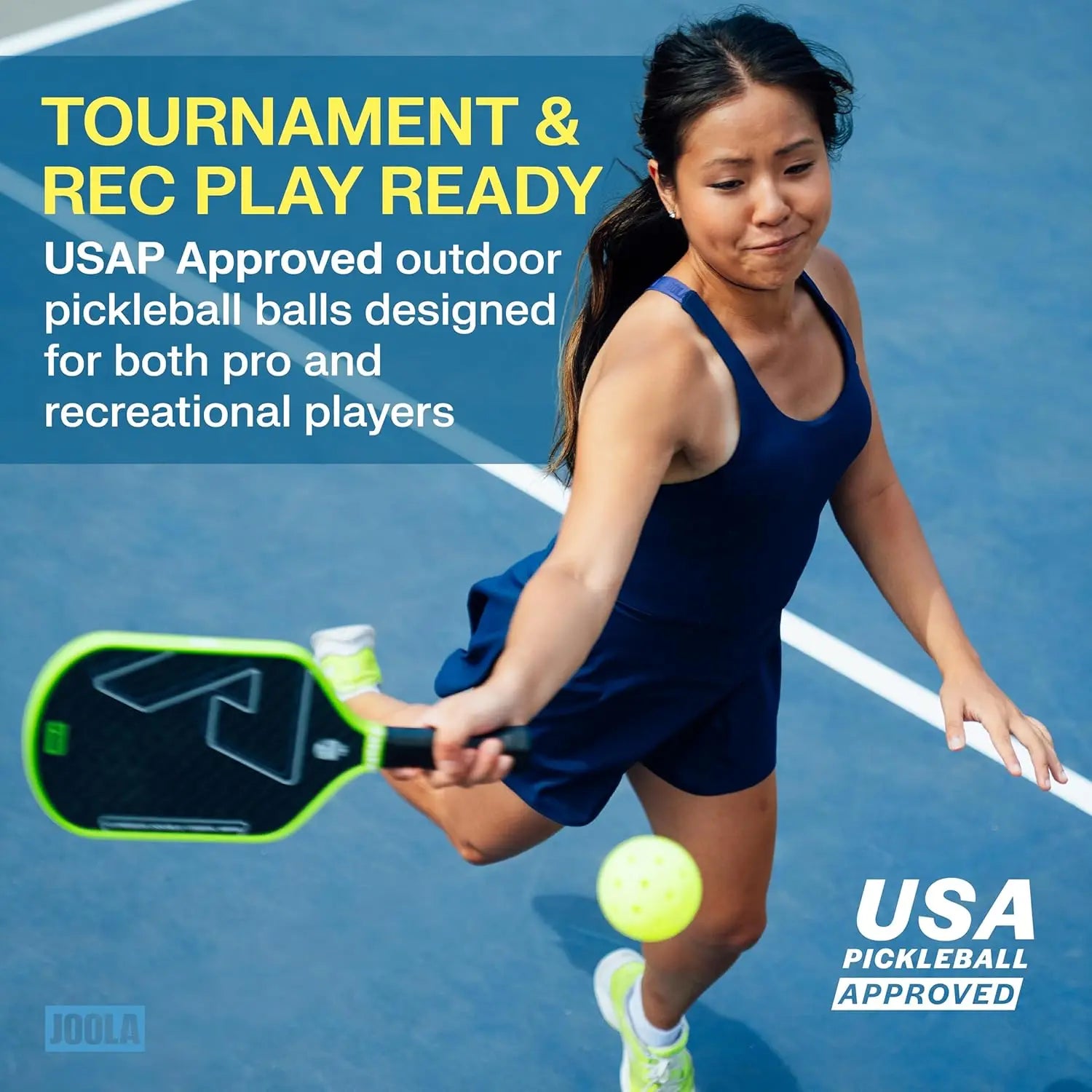 Hardcourt Pickleball Balls
