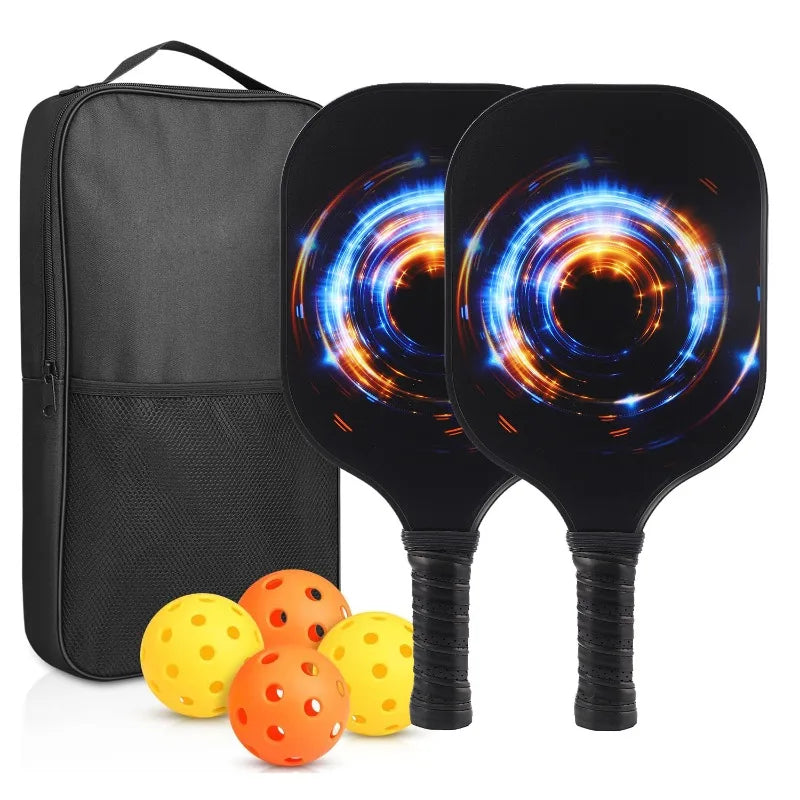 Carbon Pickleball Paddle Set