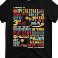 Funny Pickleball Coach Tee