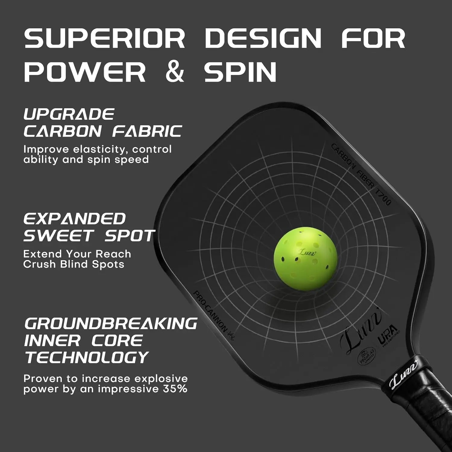 Thermoformed T700 Paddle