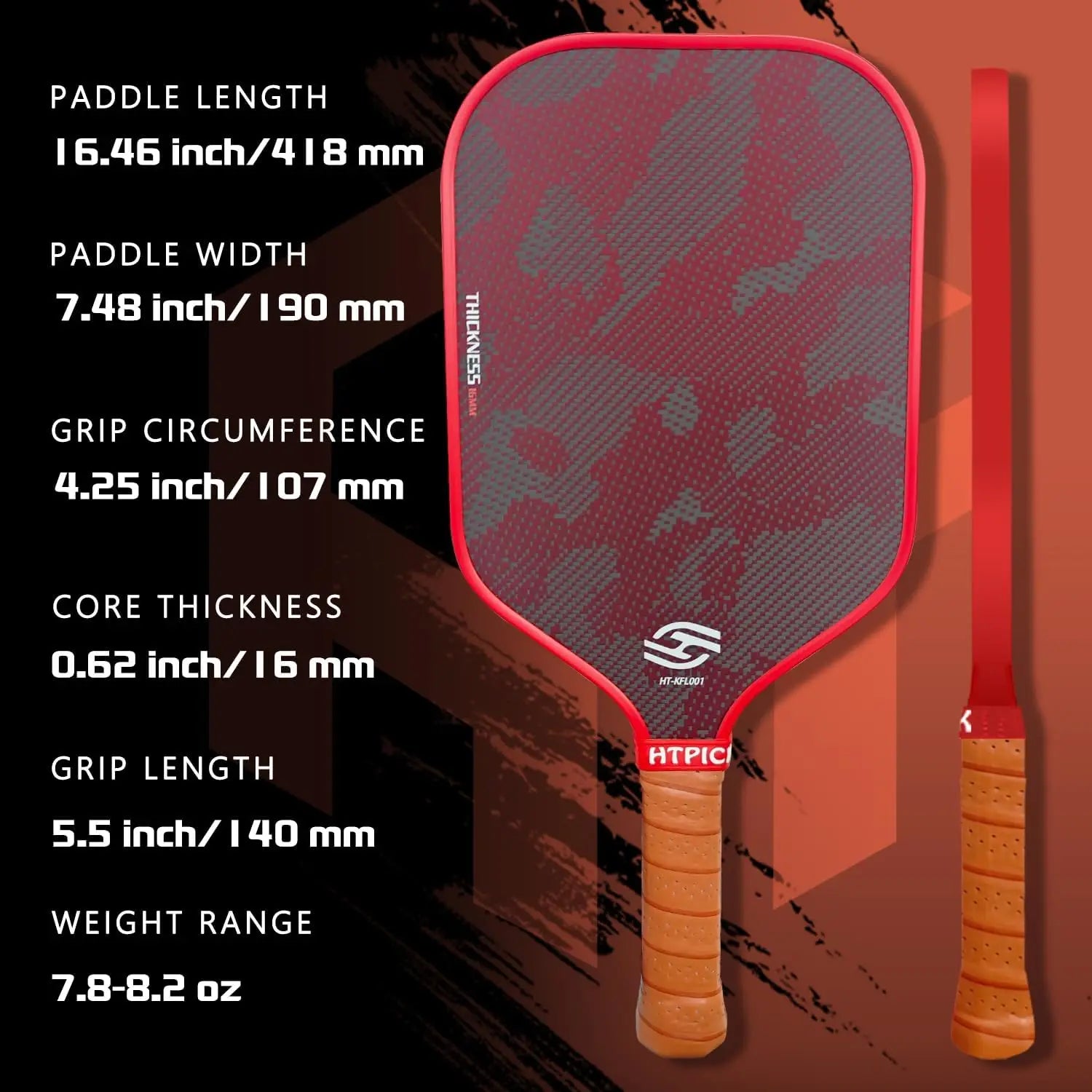 Pro Spin Carbon Paddle