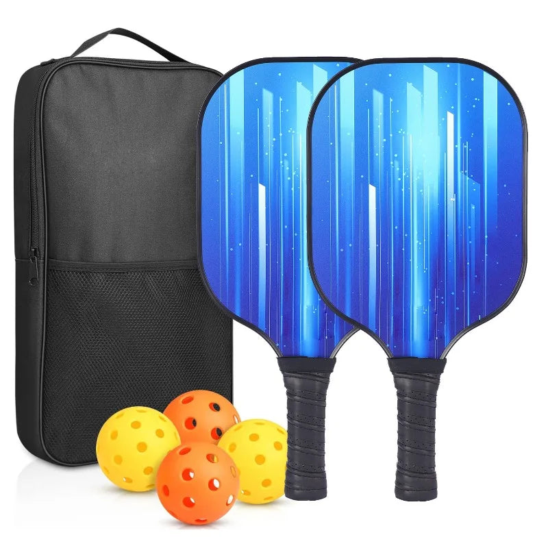 Carbon Pickleball Paddle Set