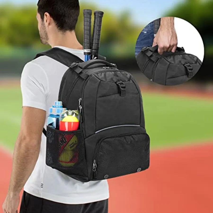 Ventilated Tennis Backpack - Well Pickle 