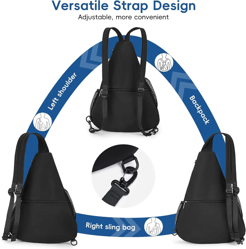 Convertible Pickleball Sling Bag - Well Pickle 