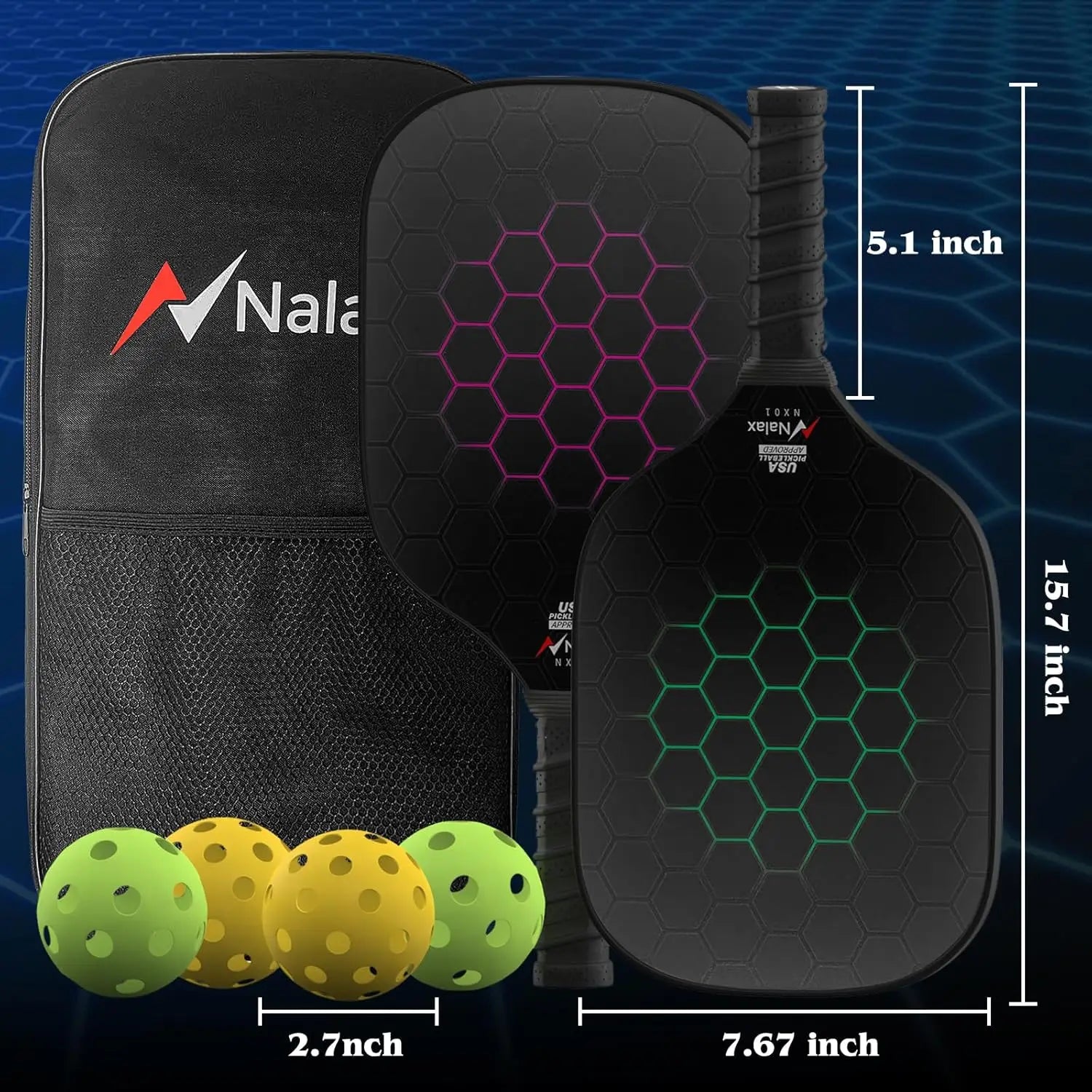 Graphite Core Paddle Set